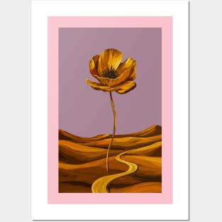 Golden Poppy Posters and Art